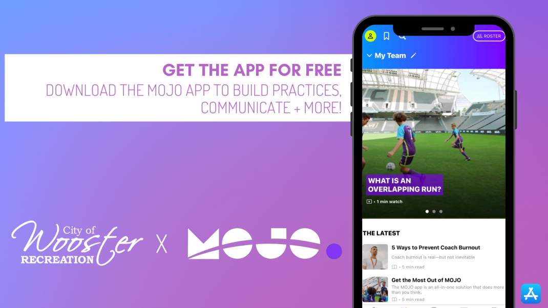 Mojo Sports App Wooster Recreation