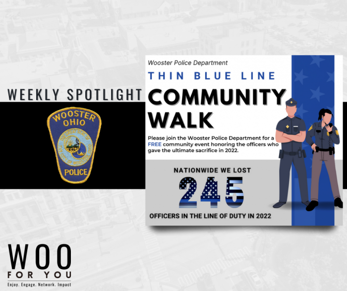 City of Wooster Police Department - Thin Blue Line Community Walk